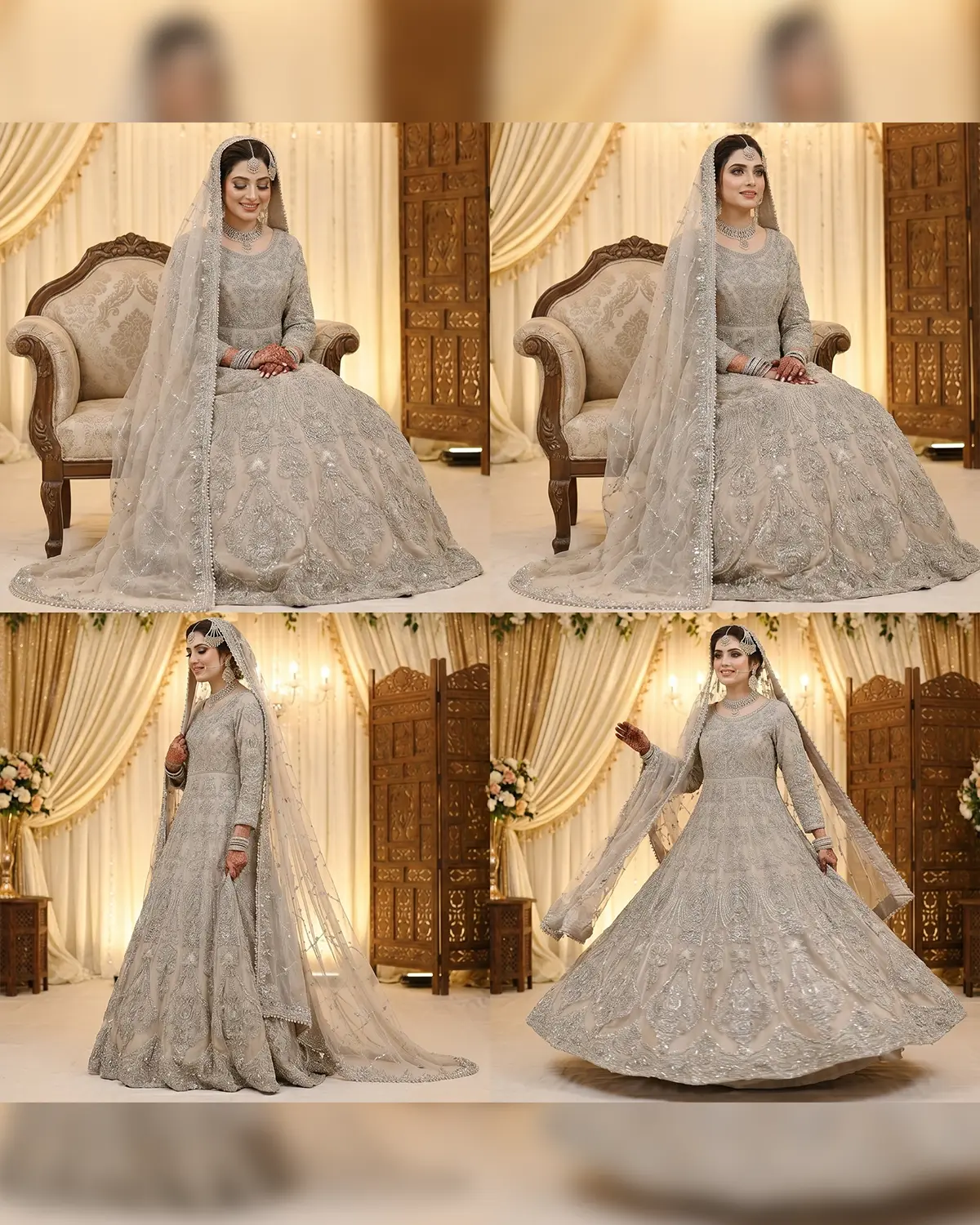 Beige Sona Bridal Maxi - Image 4