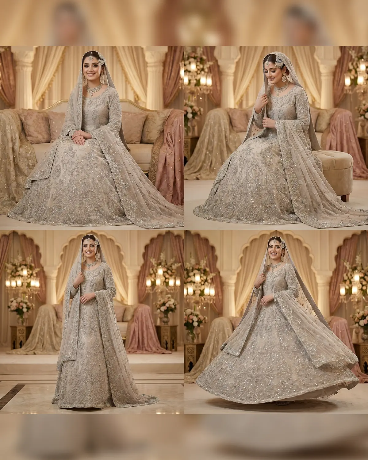 Beige Zoya Bridal Maxi - Image 4
