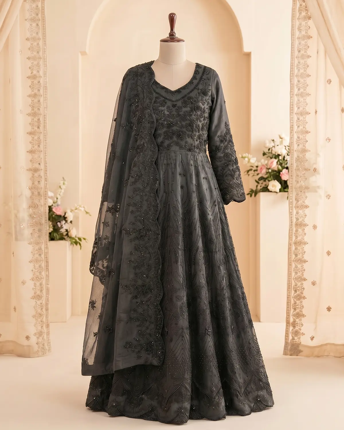 Black Pearl Formal Maxi