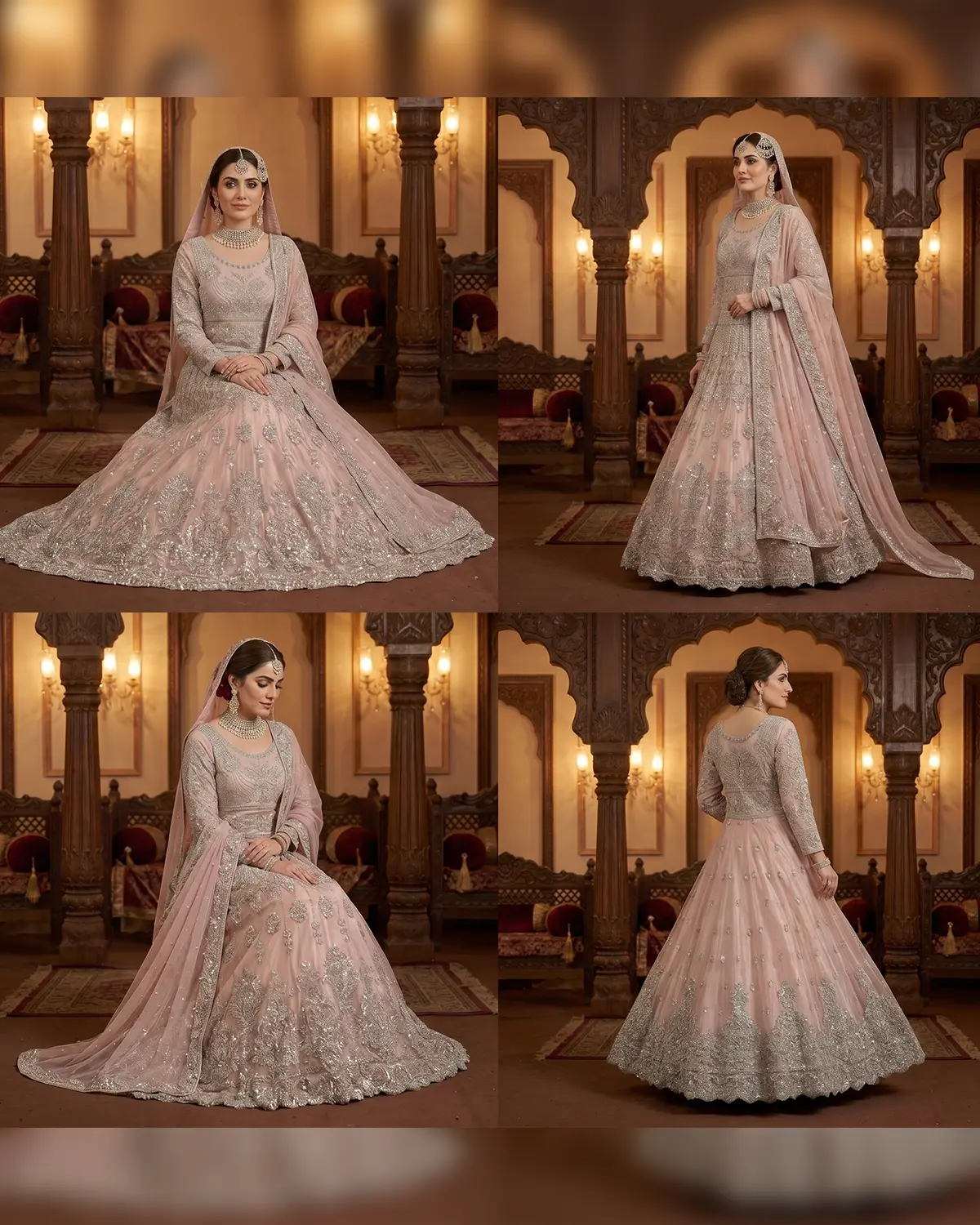 Blush Pink Hania Bridal Maxi - Image 4
