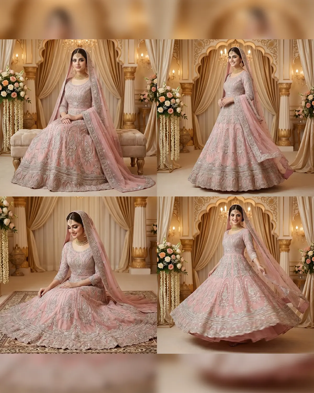 Blush Pink Sara Bridal Maxi - Image 4