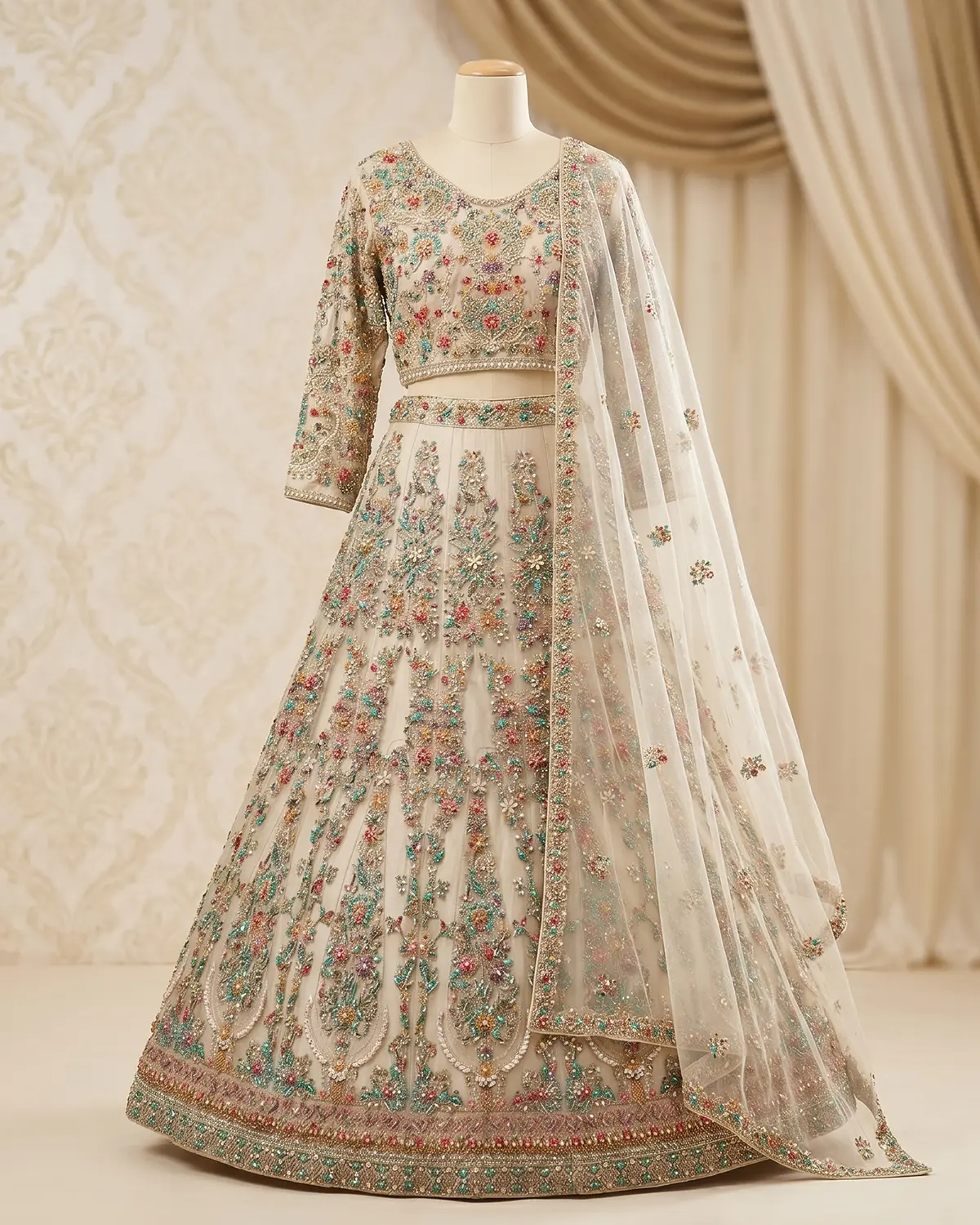 Gold Jewel Formal Maxi