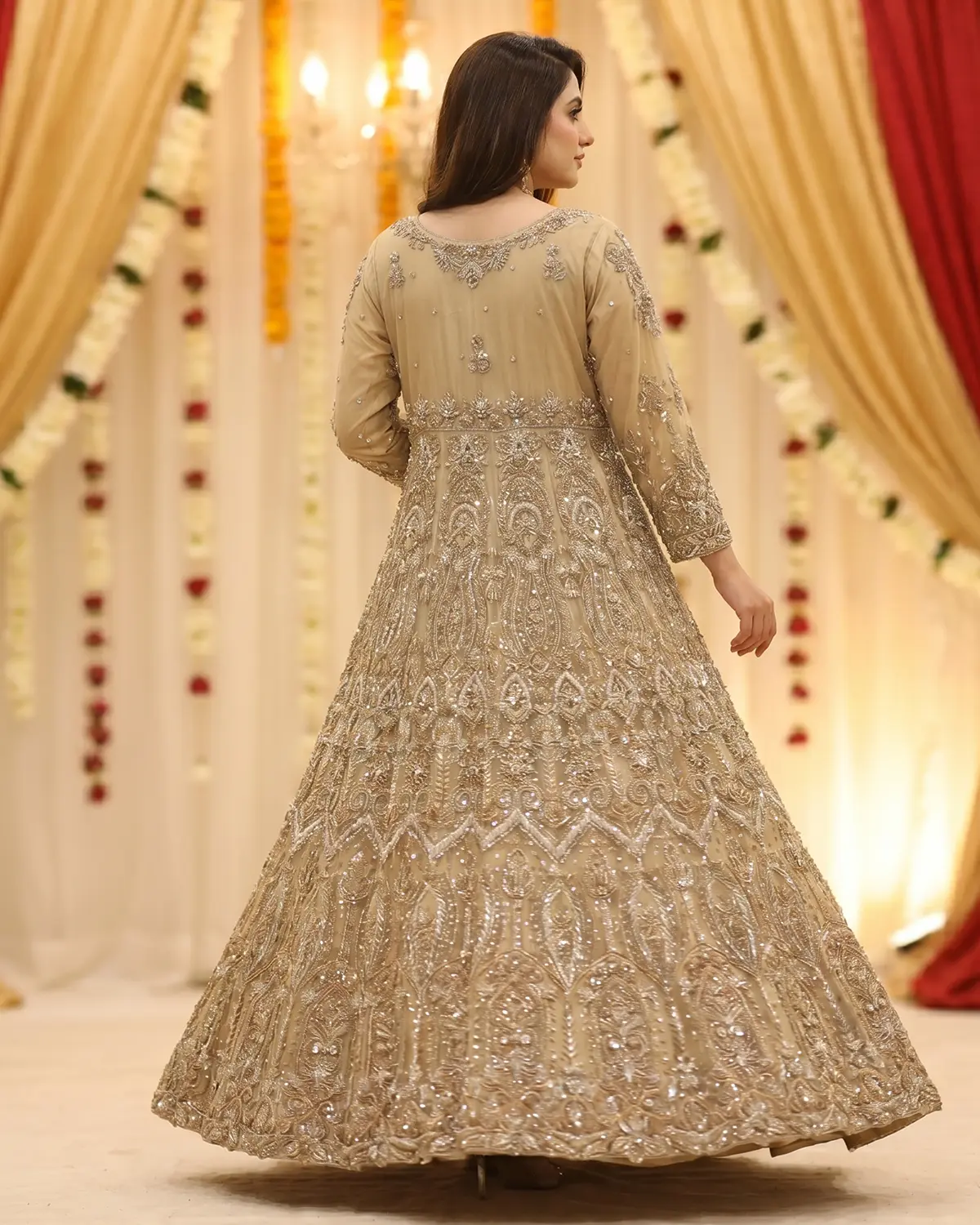 Golden Saba Bridal Maxi - Image 3