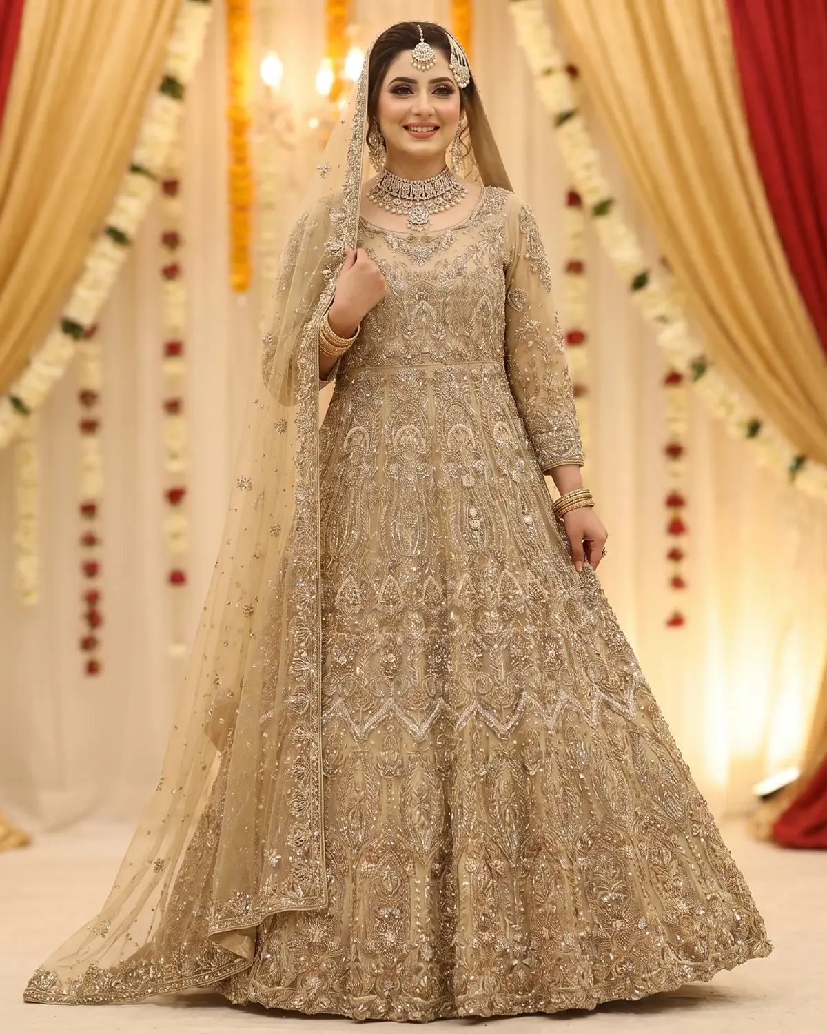 Golden Saba Bridal Maxi - Image 2