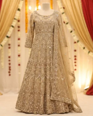 Golden Saba Bridal Maxi
