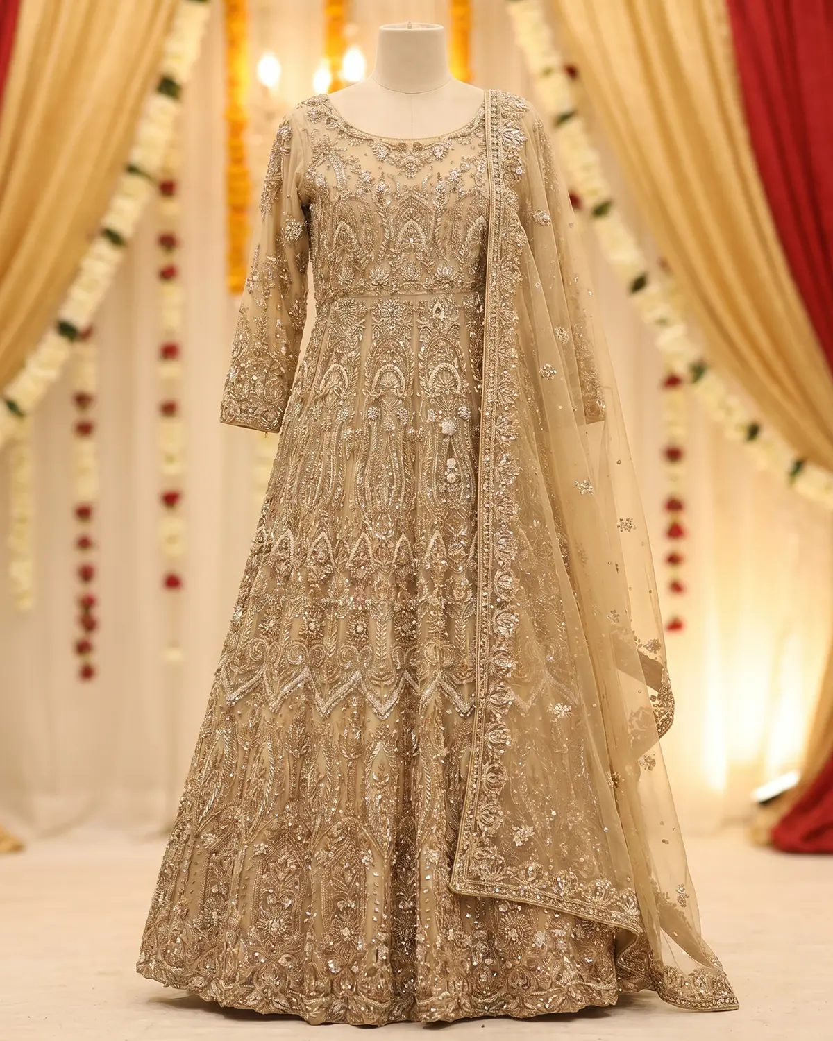 Golden Saba Bridal Maxi