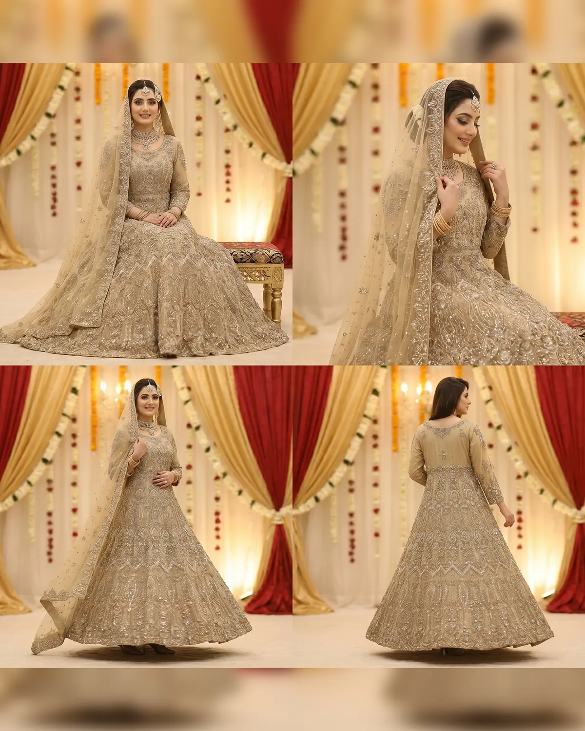 Golden Saba Bridal Maxi - Image 4