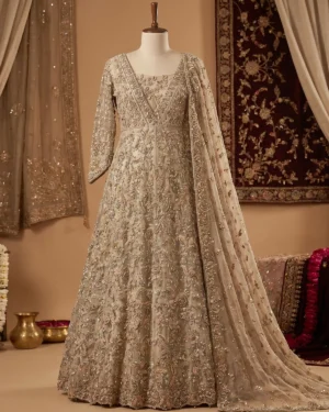 Grey Zoya Bridal Maxi