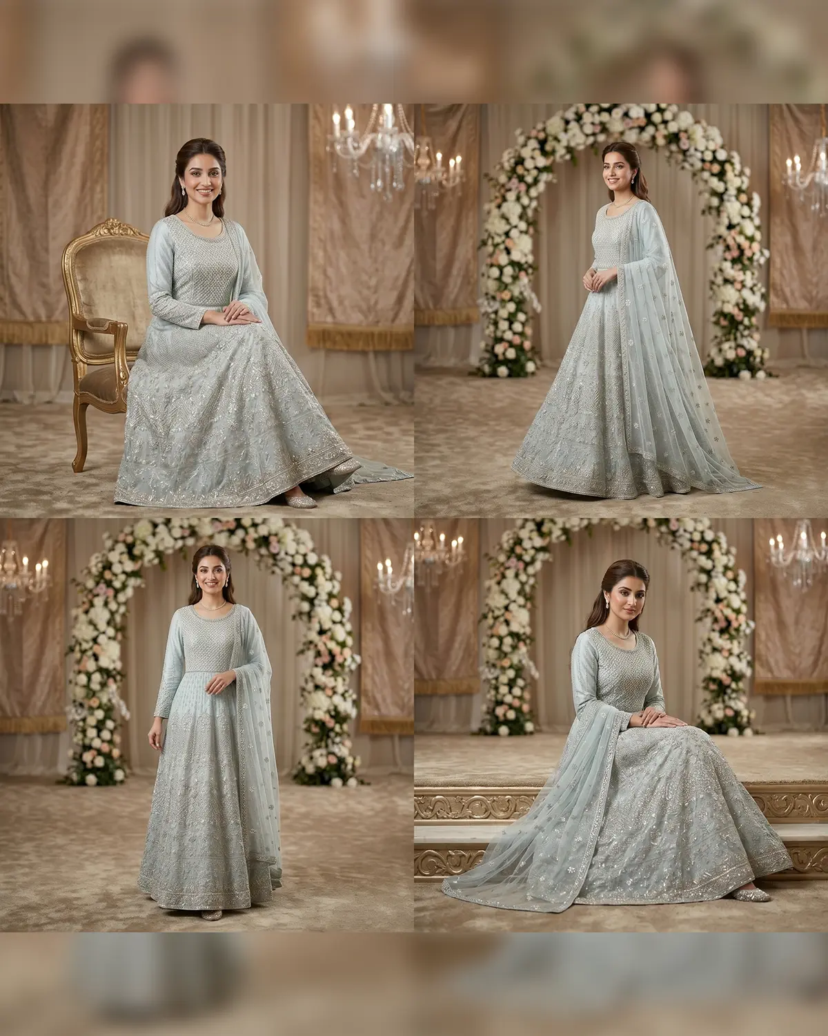 Ice Blue Formal Maxi - Image 4