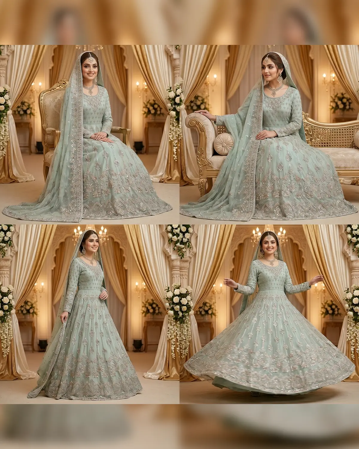 Ice Blue Mira Brial Maxi - Image 4