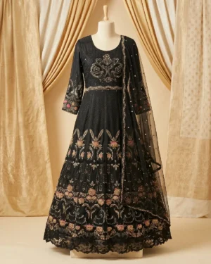 Luxury Black Formal Maxi Wear