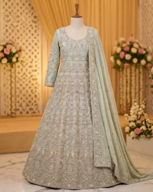 Mint Green Isha Bridal Maxi