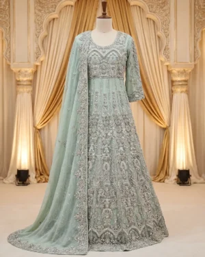 Mint Green Neha Bridal Maxi