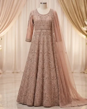 Peach Sophia Bridal Maxi