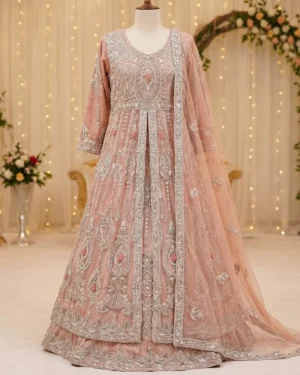 Pink Hania Bridal Maxi