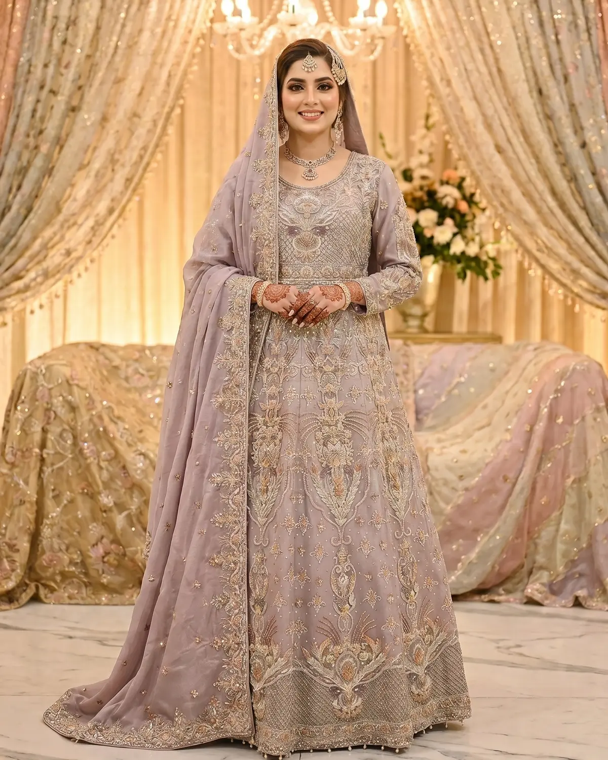 Pink Riya Bridal Maxi - Image 2