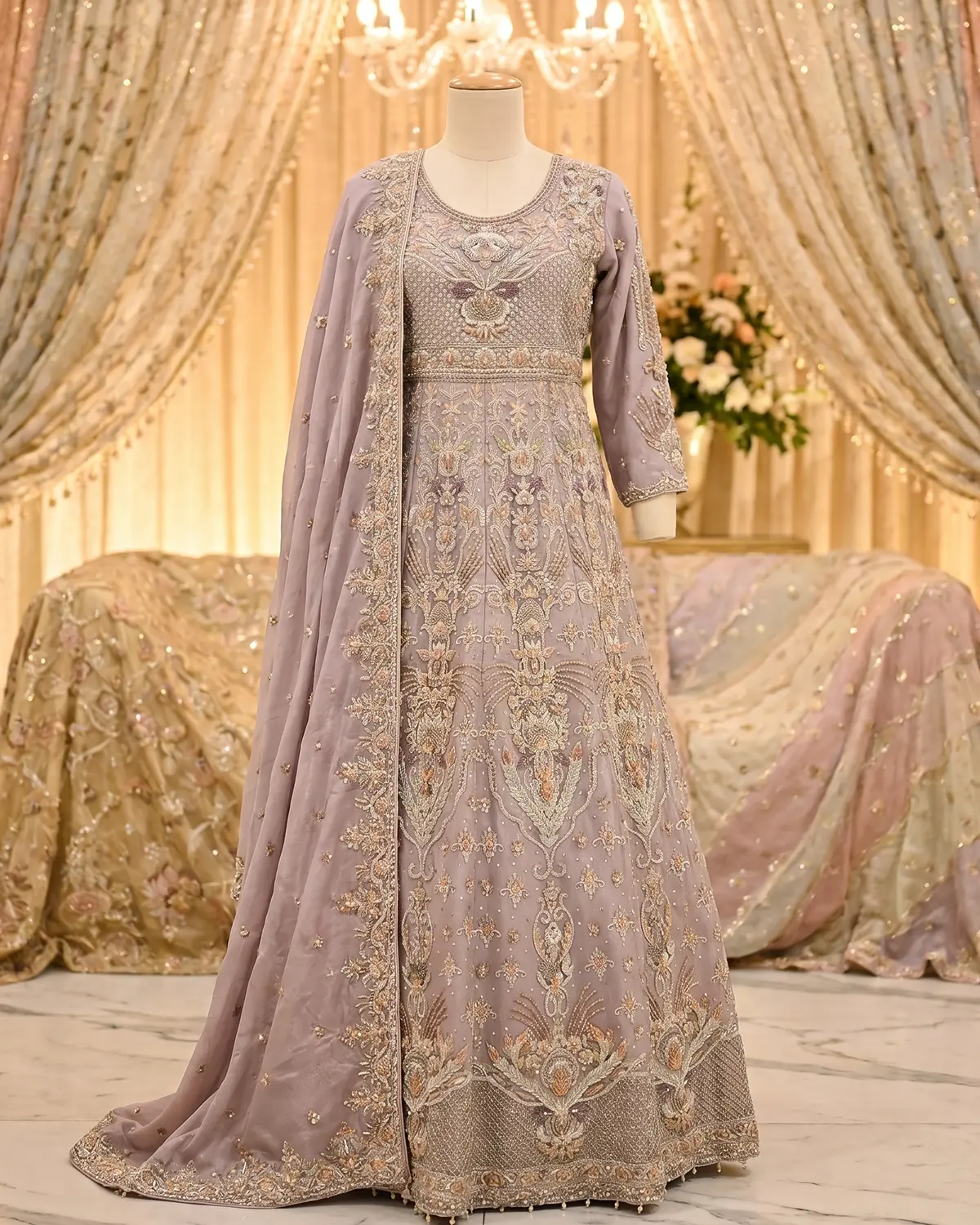 Pink Riya Bridal Maxi
