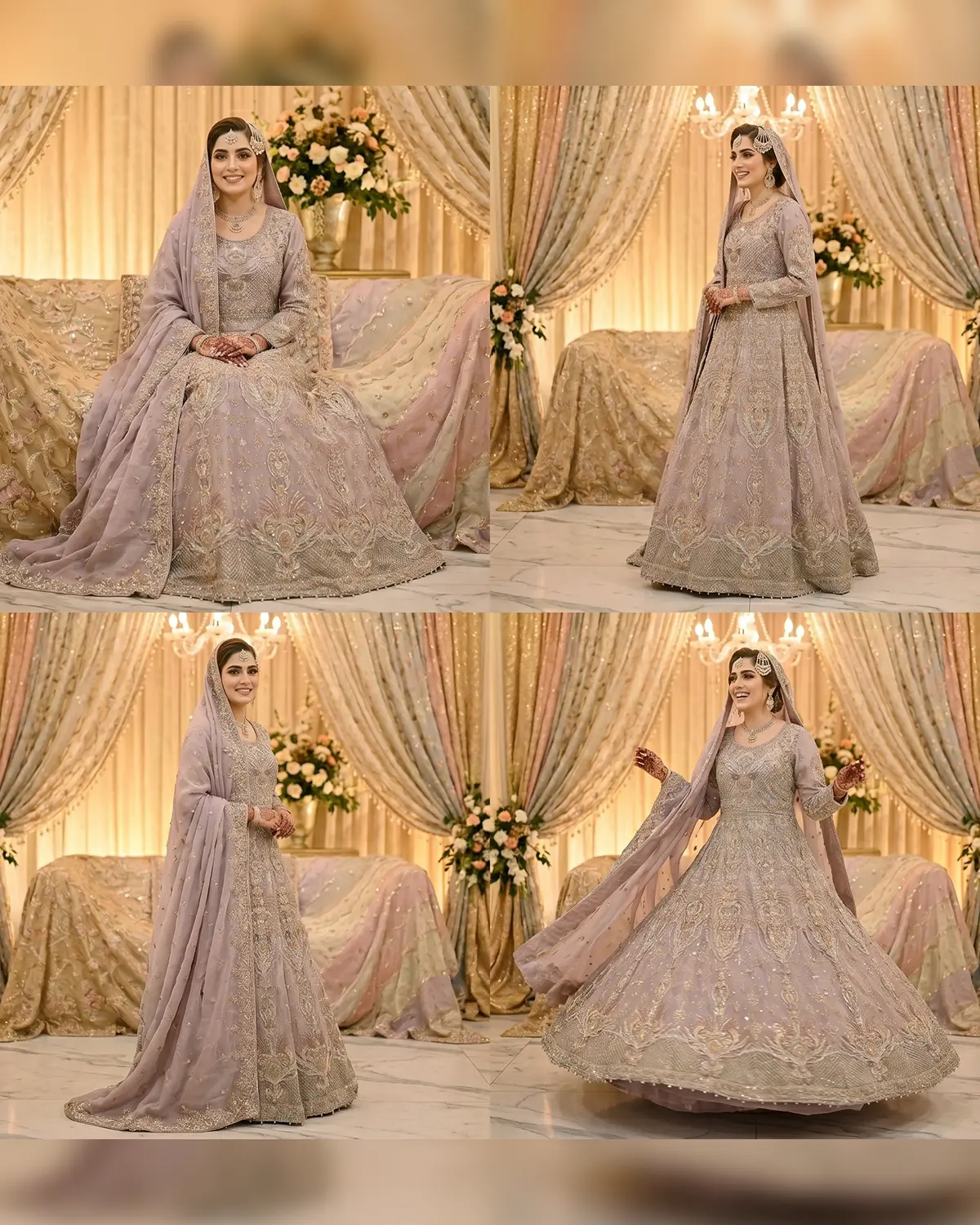 Pink Riya Bridal Maxi - Image 4