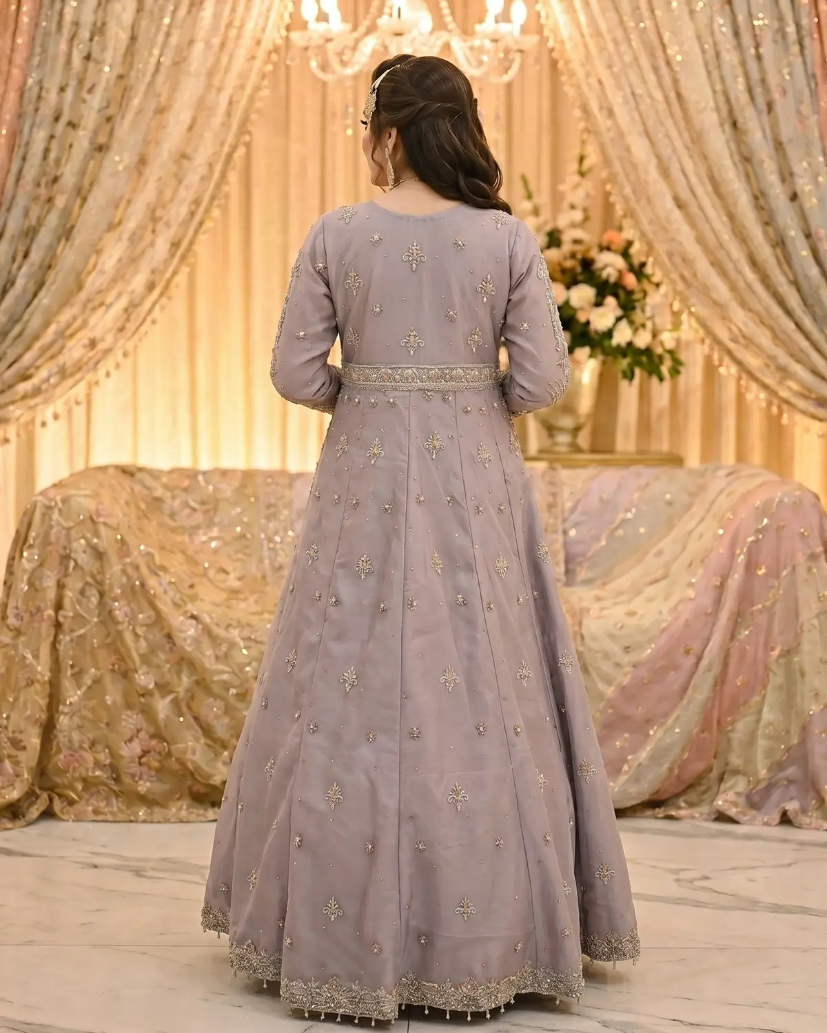 Pink Riya Bridal Maxi - Image 3