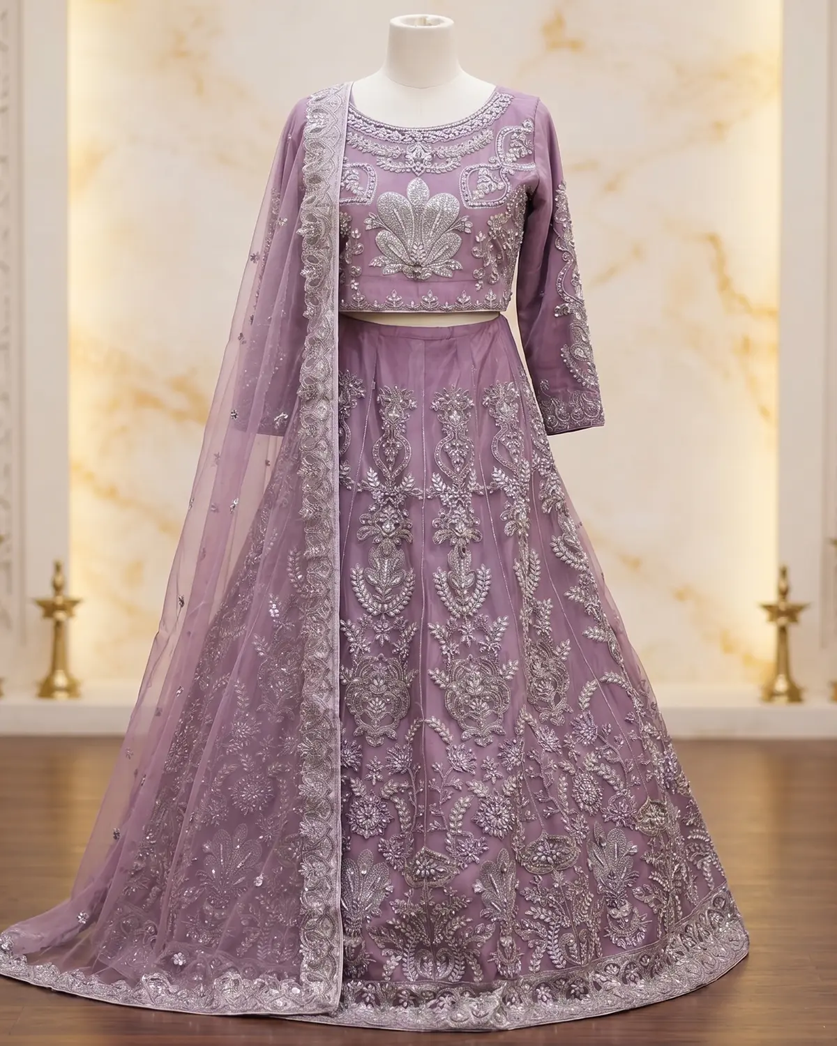 Rose Purple Formal Maxi