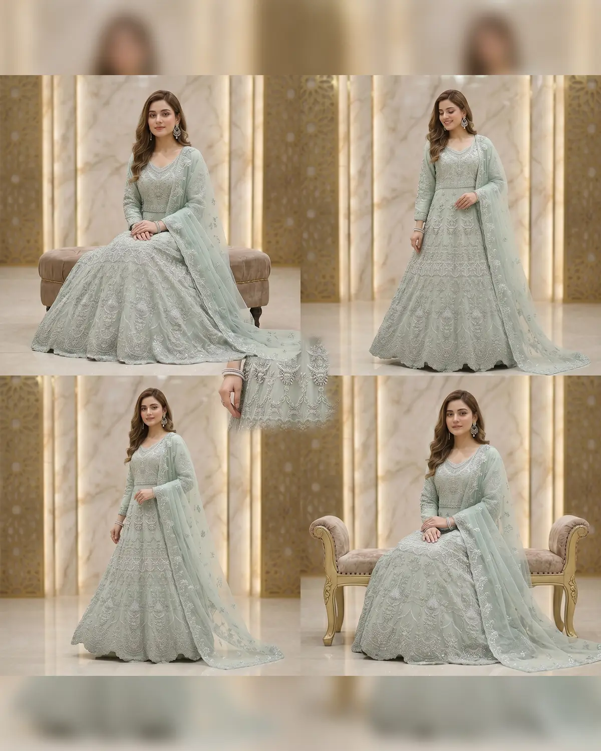 Sea Green Formal Maxi - Image 3