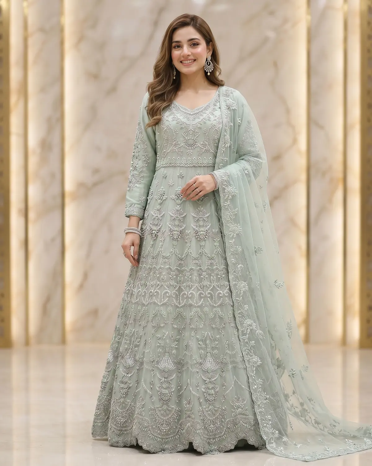 Sea Green Formal Maxi - Image 2