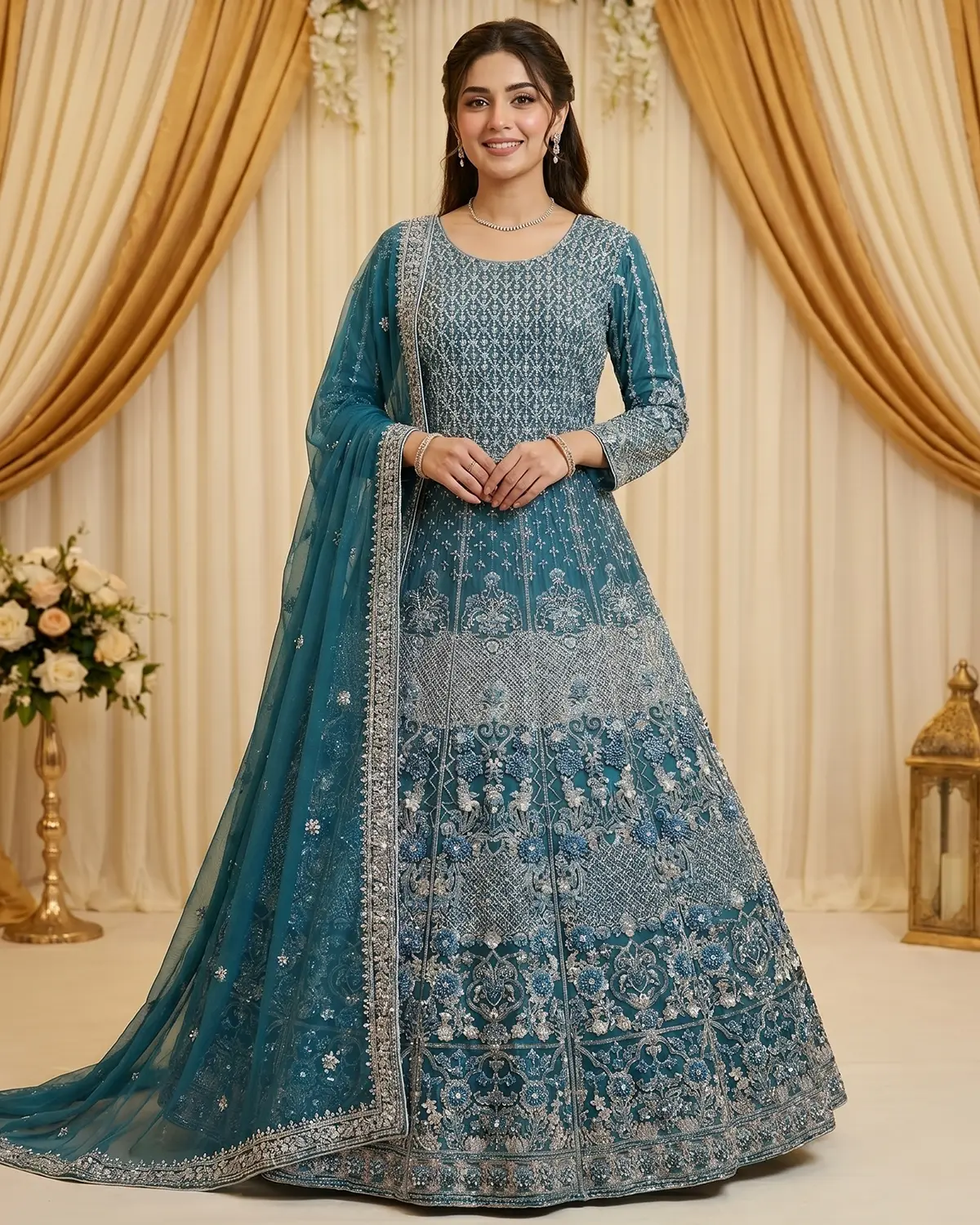 Zinc Embellished Formal Maxi - Image 2
