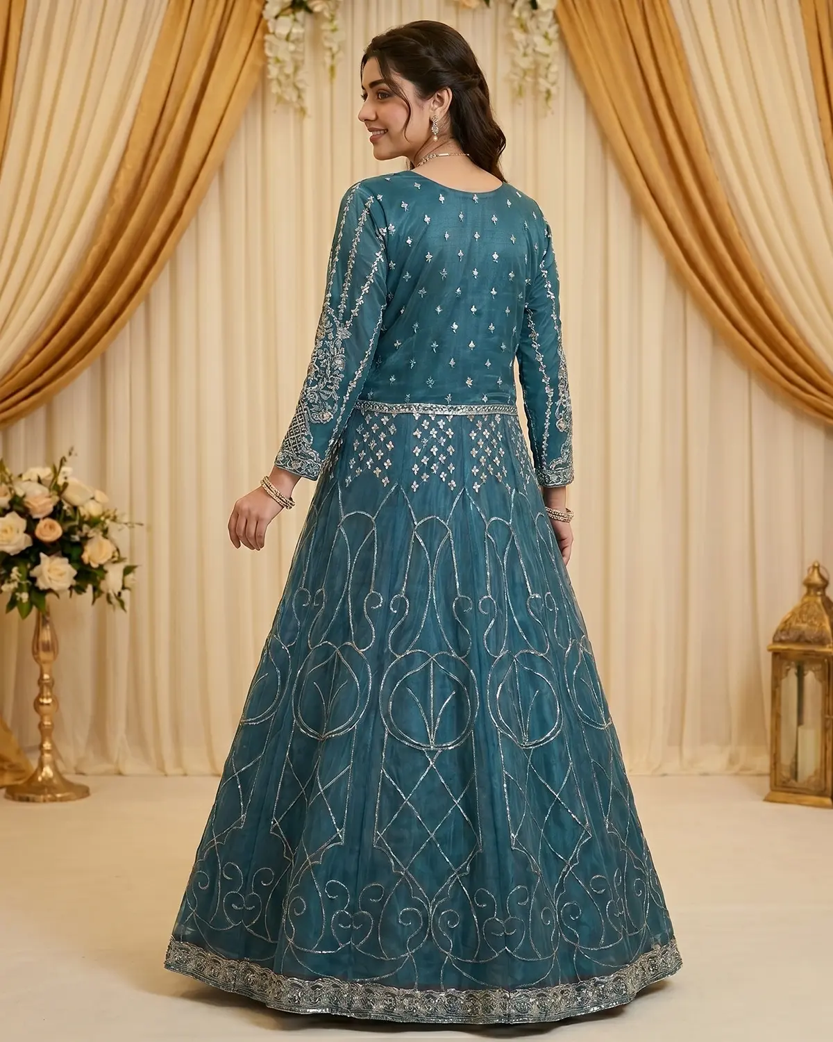 Zinc Embellished Formal Maxi - Image 3