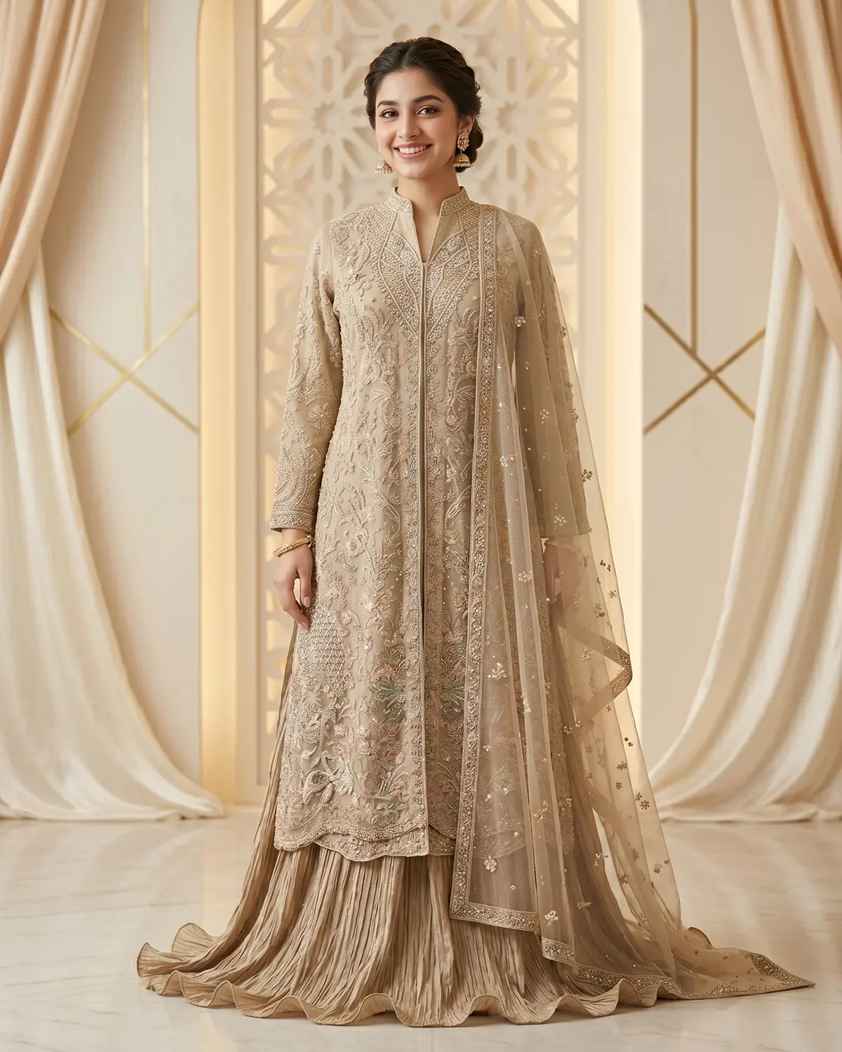Gold Princess Formal Gown - Image 2