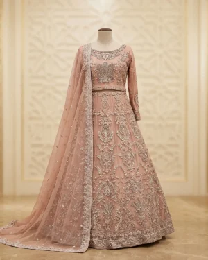 Rose Pink Formal Lehenga Choli