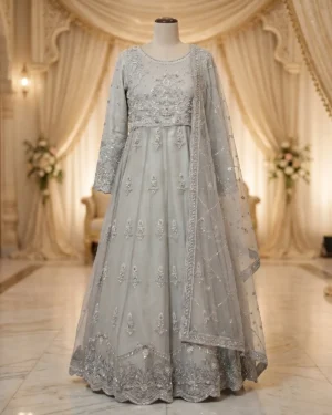 Royal Grey Minimal Formal Maxi