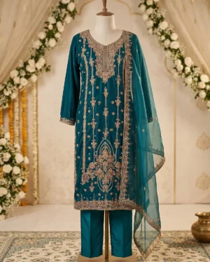 Zinc Formal Shirt Trouser Suit